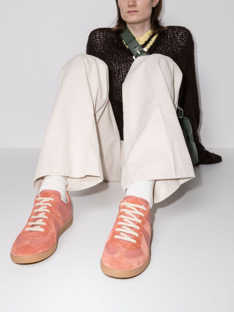 Neutral Replica Low-top Leather Sneakers
