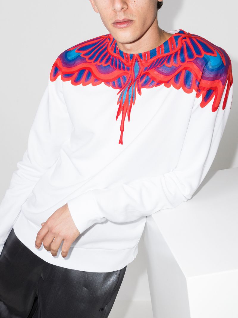 Curves Wings Cotton Sweatshirt