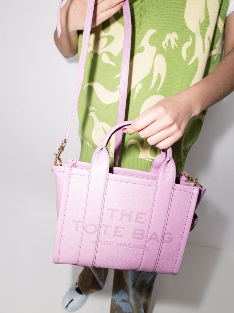 Pink the Leather Mini Tote Bag