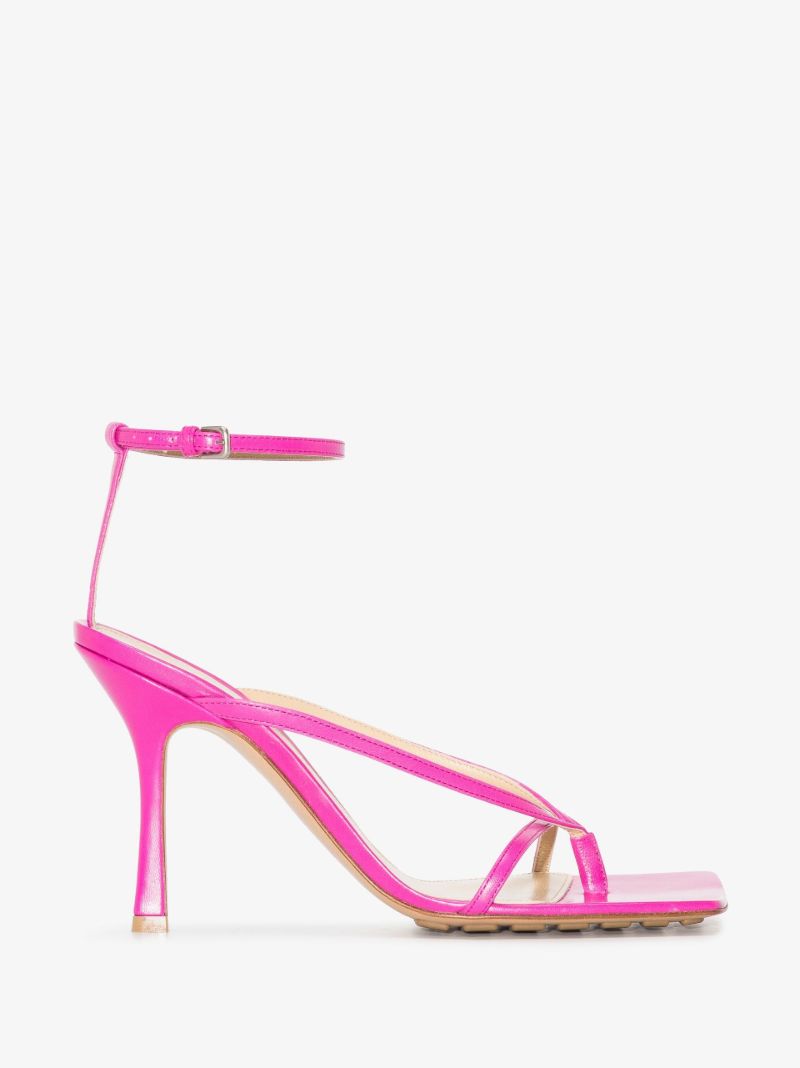 Pink Stretch 110 Leather Sandals