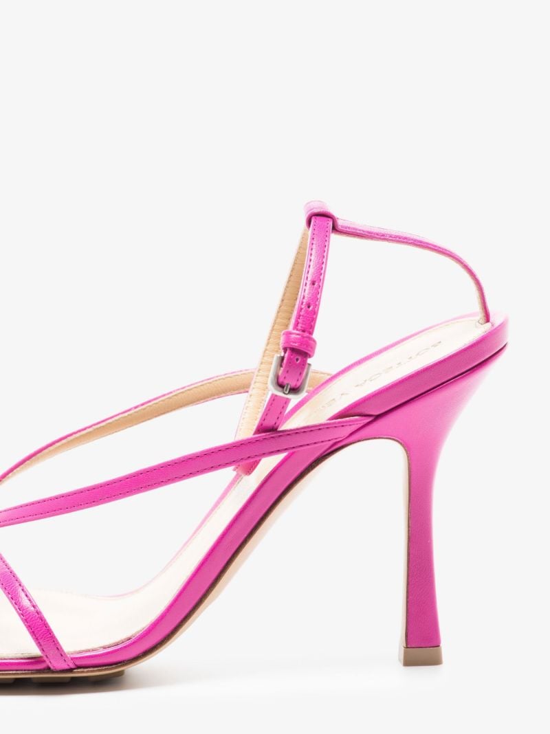 Pink Stretch 110 Leather Sandals