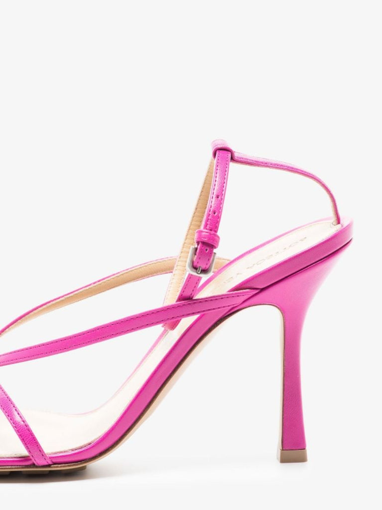 Pink Stretch 110 Leather Sandals