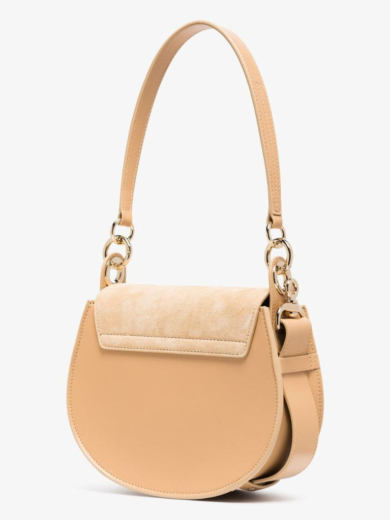 Neutral Tess Small Leather Shoulder Bag