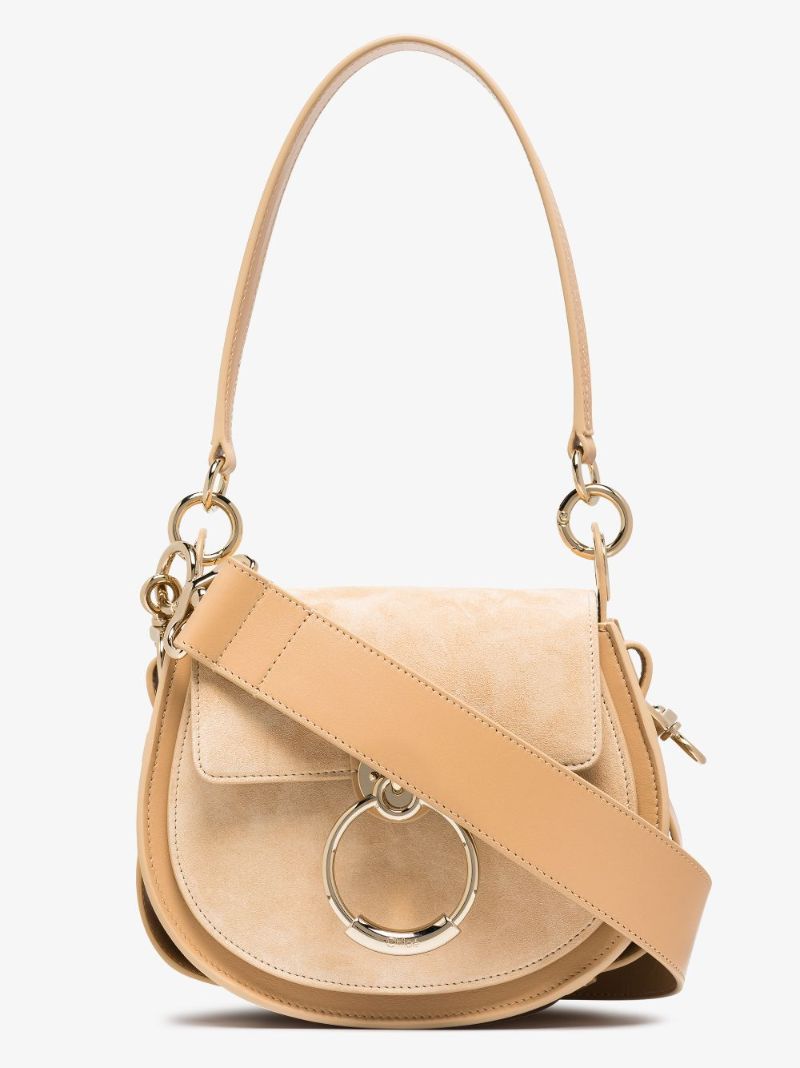 Neutral Tess Small Leather Shoulder Bag