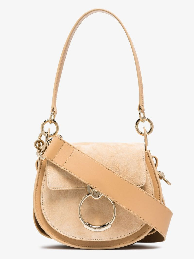 Neutral Tess Small Leather Shoulder Bag