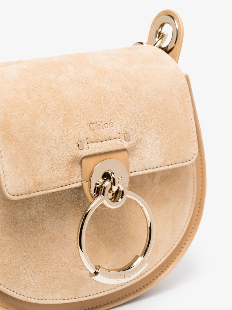 Neutral Tess Small Leather Shoulder Bag