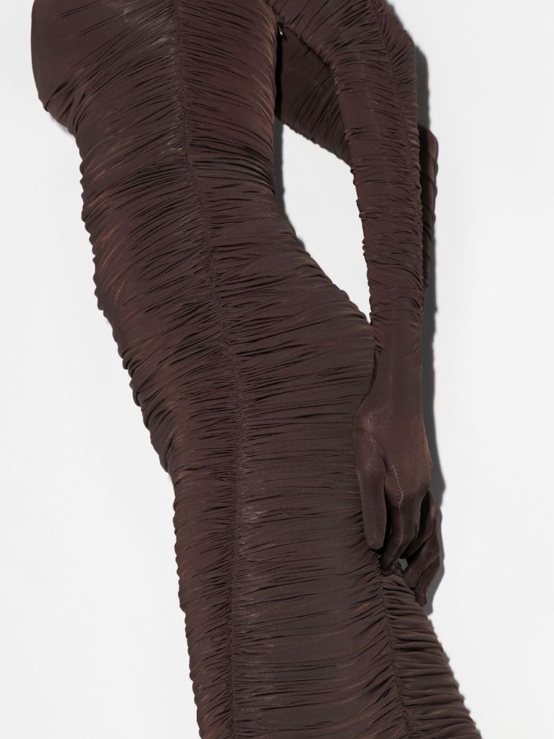 Huntley Ruched Column Dress
