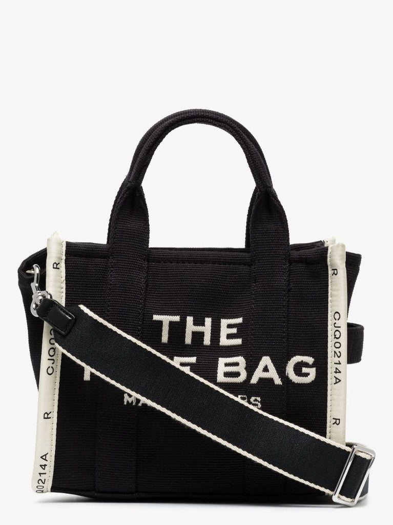 Black the Jacquard Mini Tote Bag
