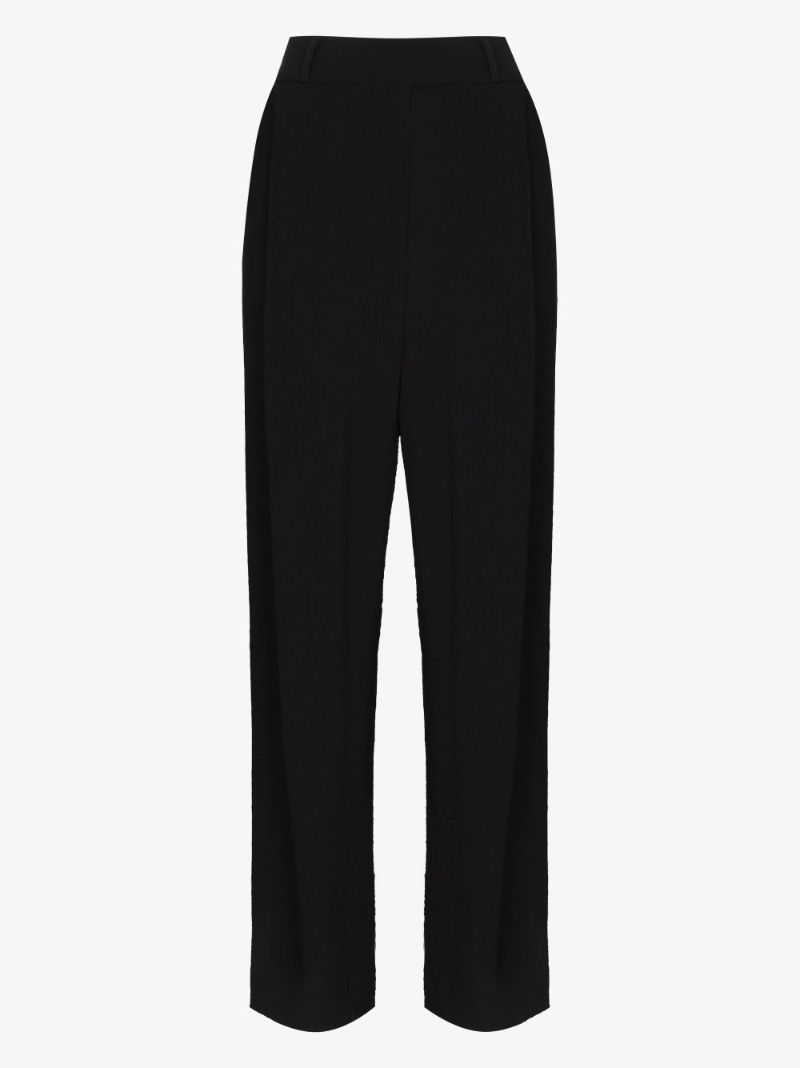 Black High Waist Trousers