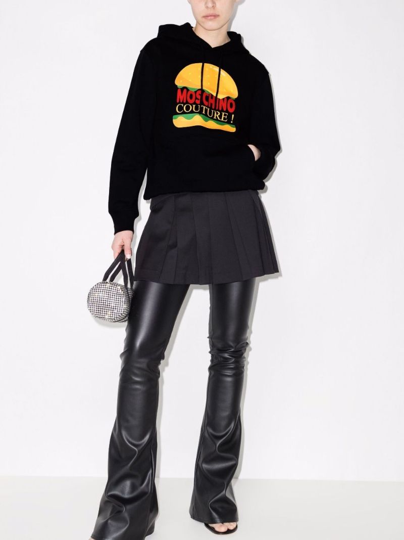 Logo Print Cotton Hoodie