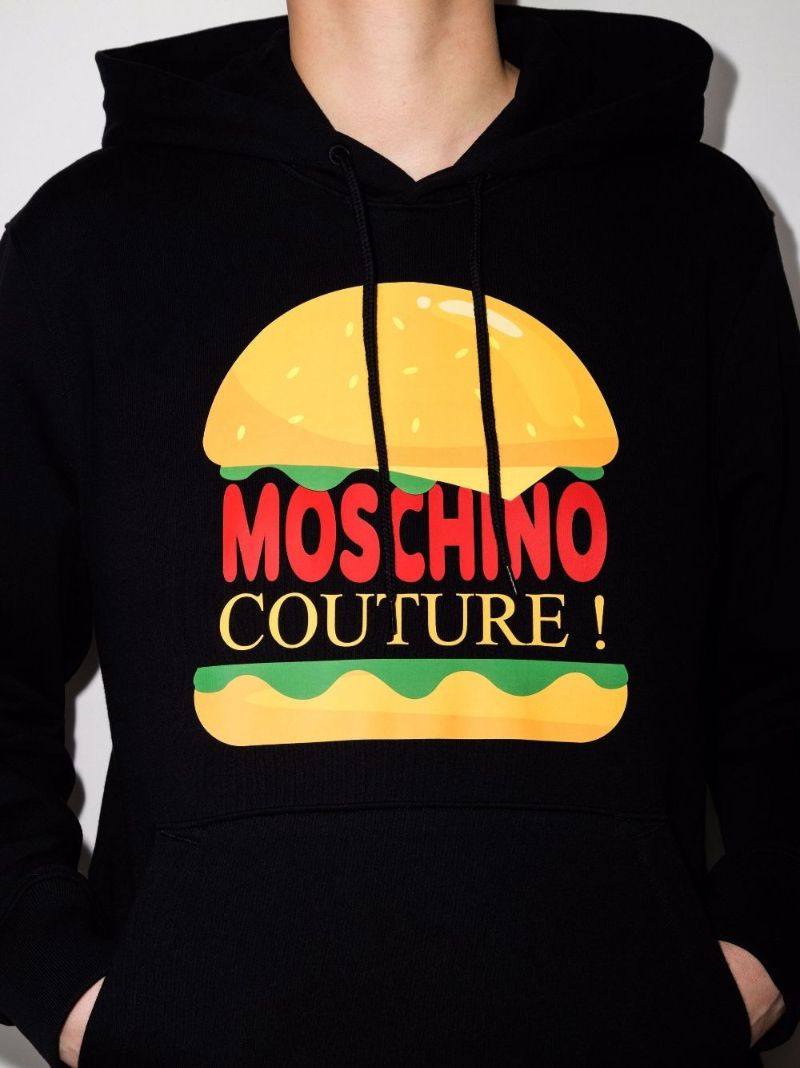 Logo Print Cotton Hoodie