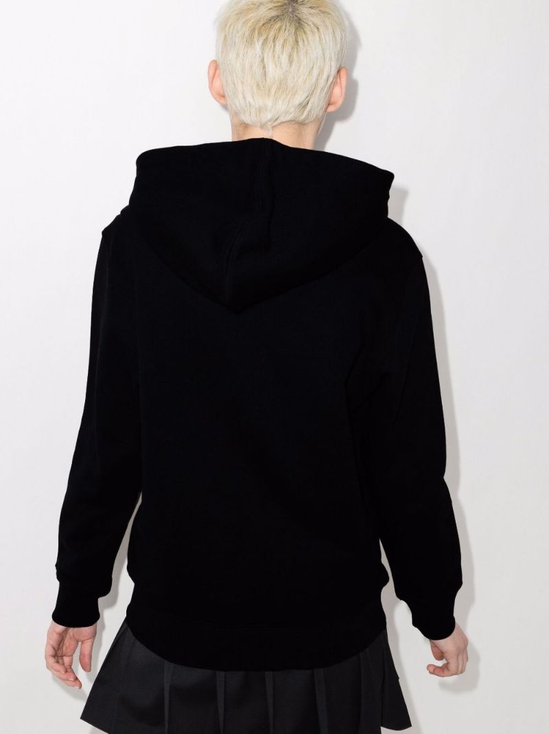 Logo Print Cotton Hoodie