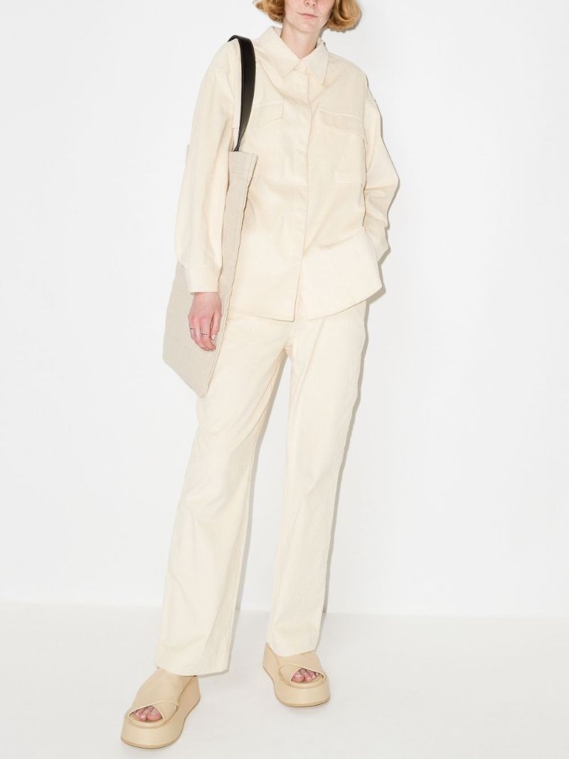 Naomi High Waist Corduroy Trousers