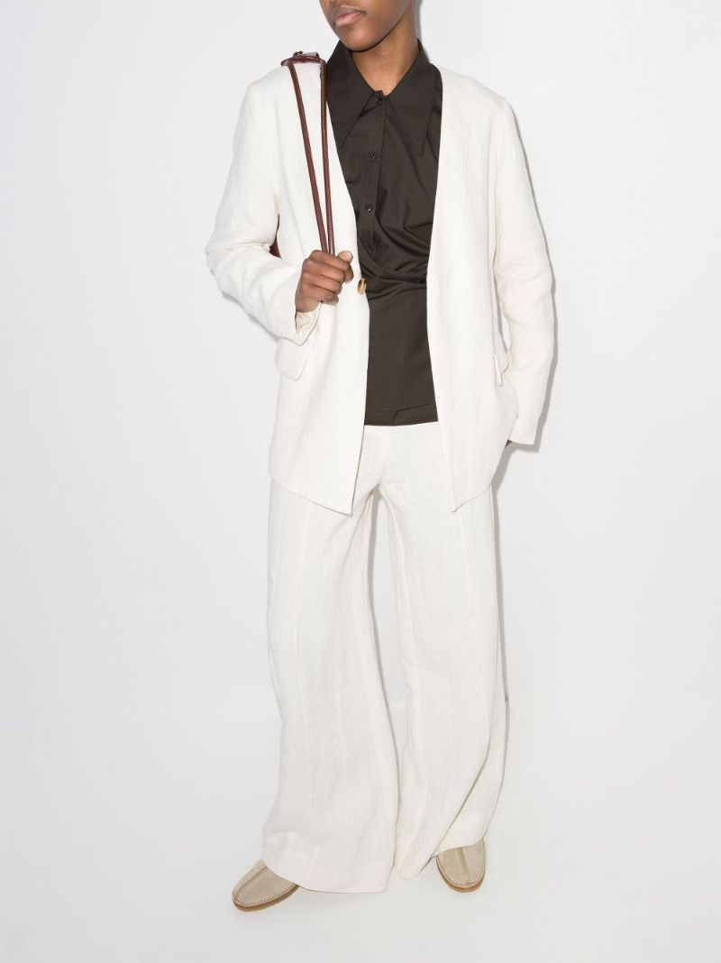 Twisted Cotton Poplin Shirt