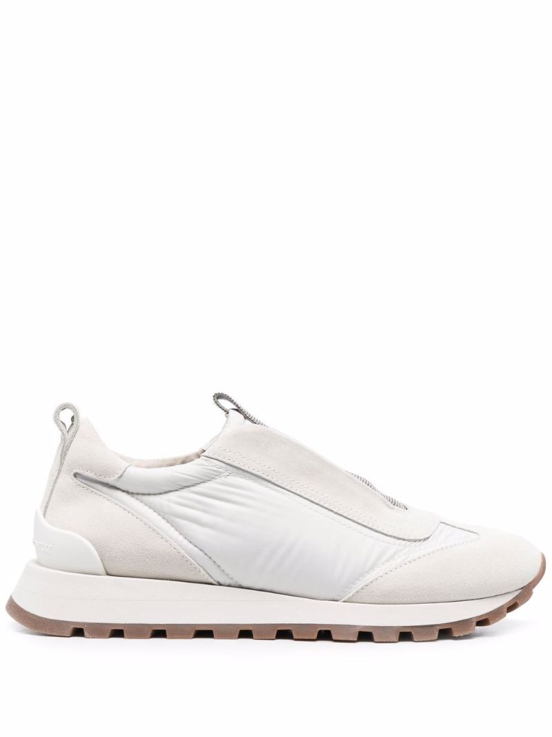 Ivory Slip-on Sneakers