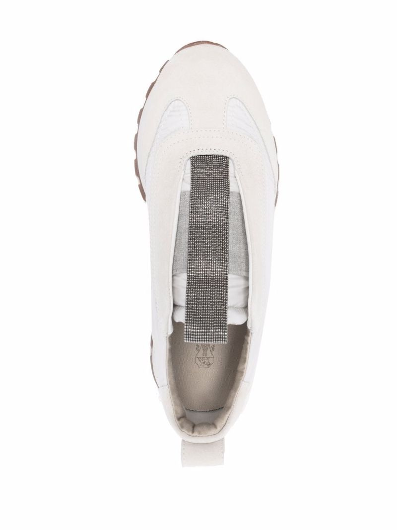 Ivory Slip-on Sneakers