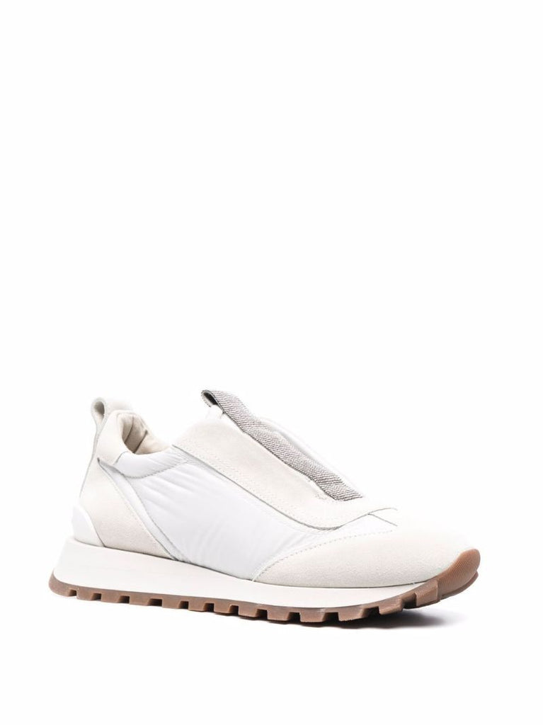 Ivory Slip-on Sneakers