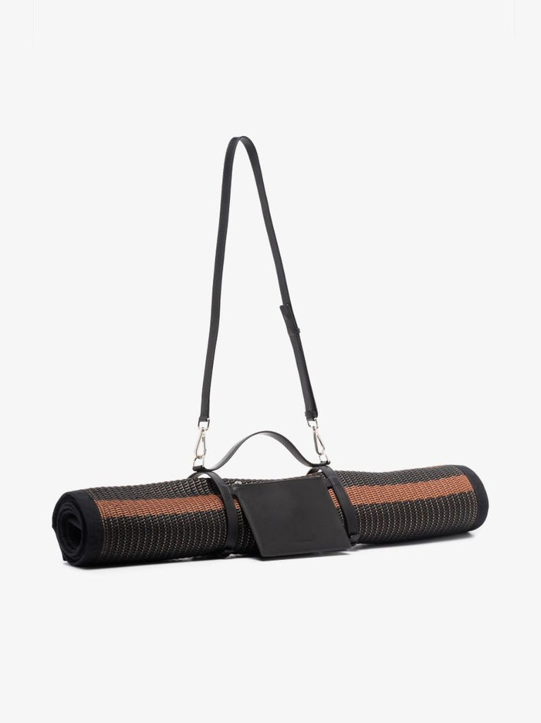 Brown Woven Beach Mat