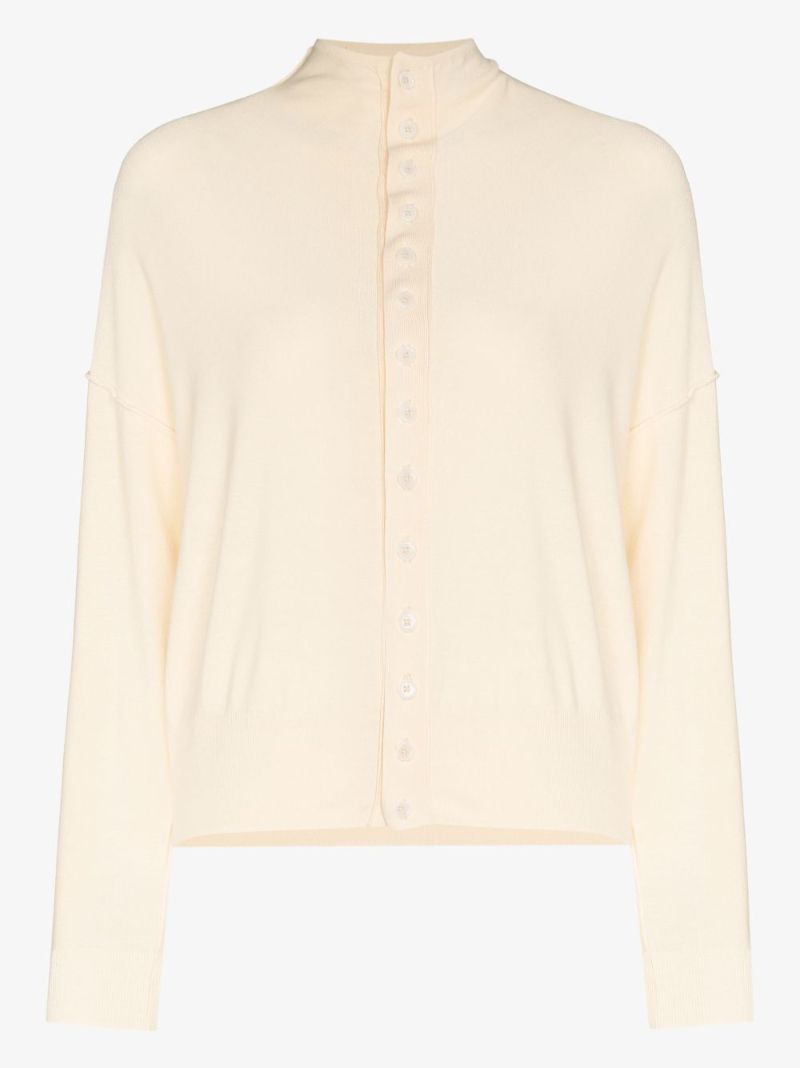 Reversible Buttoned Cardigan