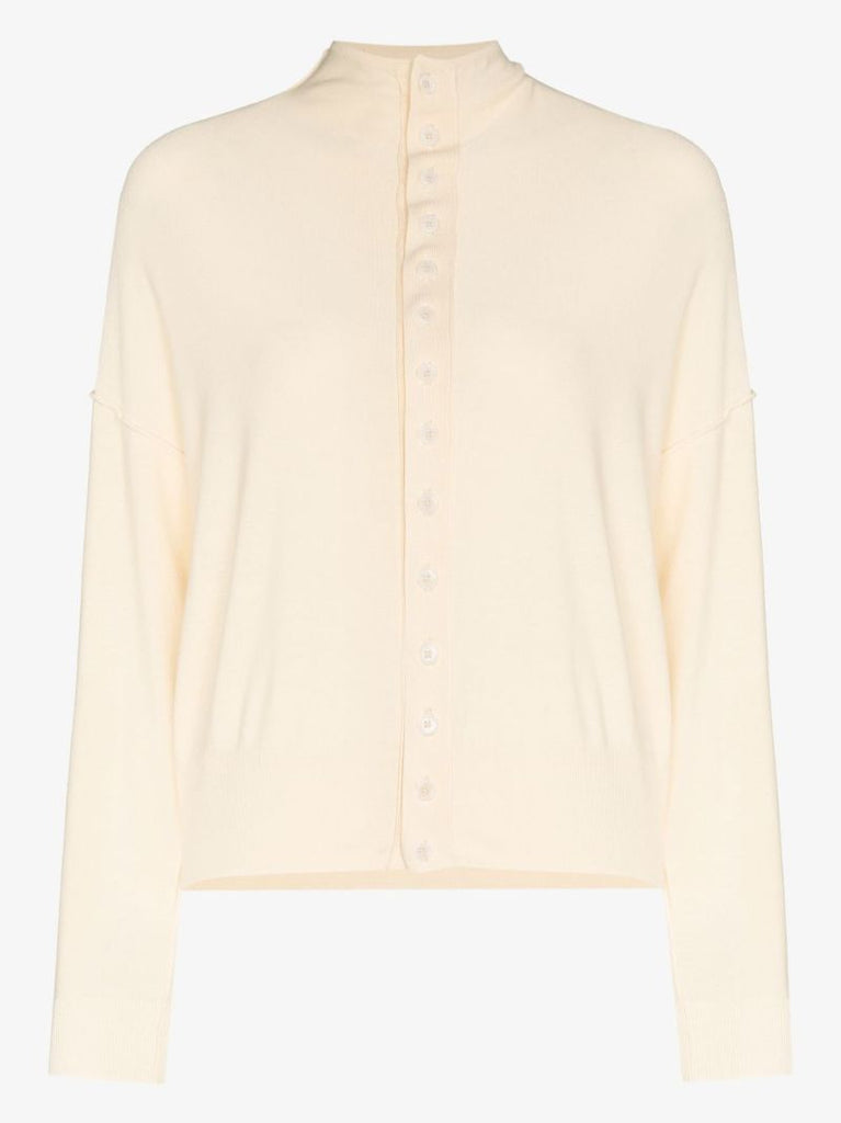 Reversible Buttoned Cardigan