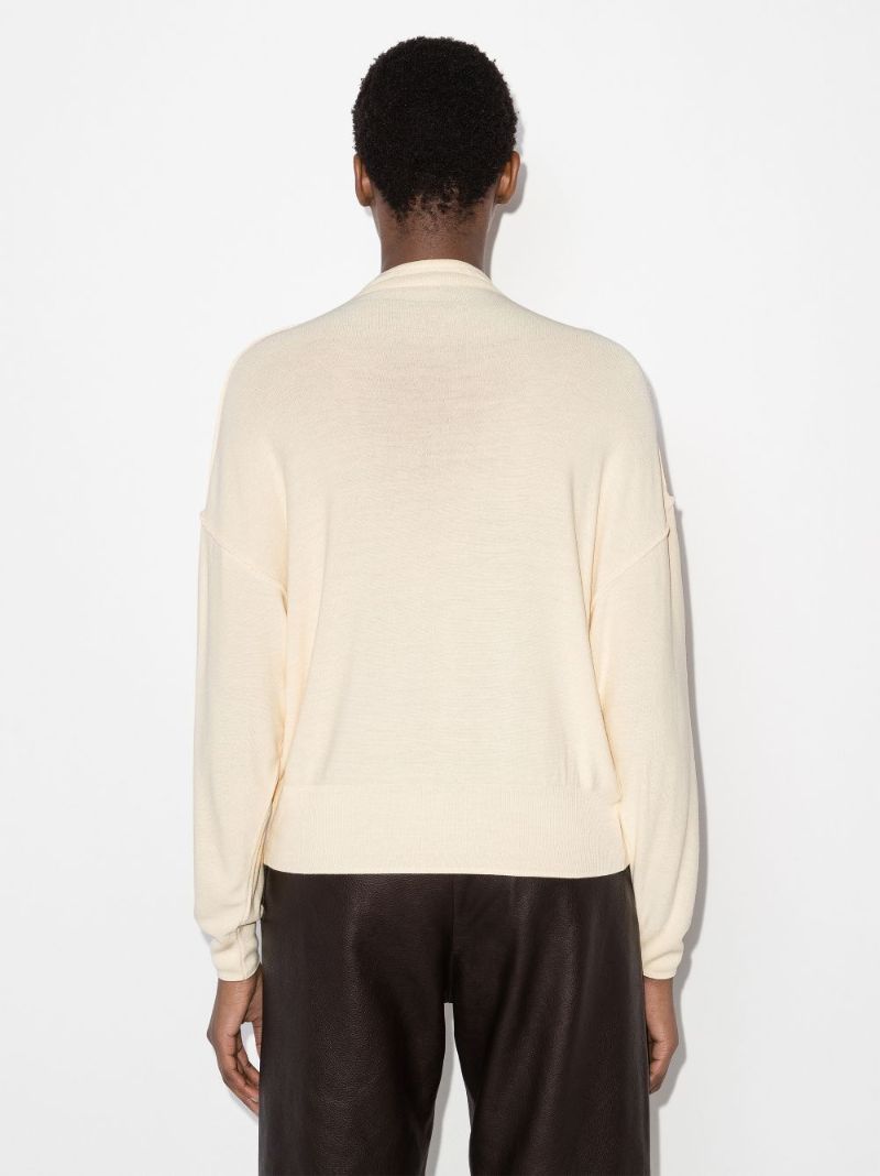 Reversible Buttoned Cardigan