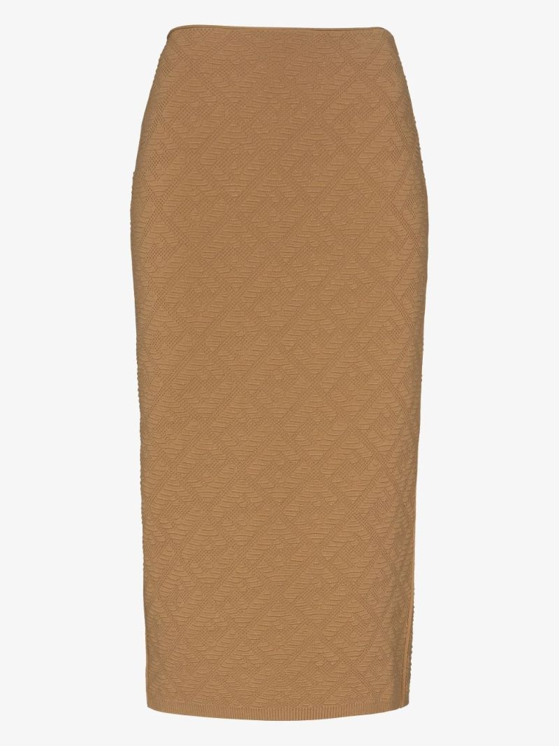 Ff Logo Midi Skirt