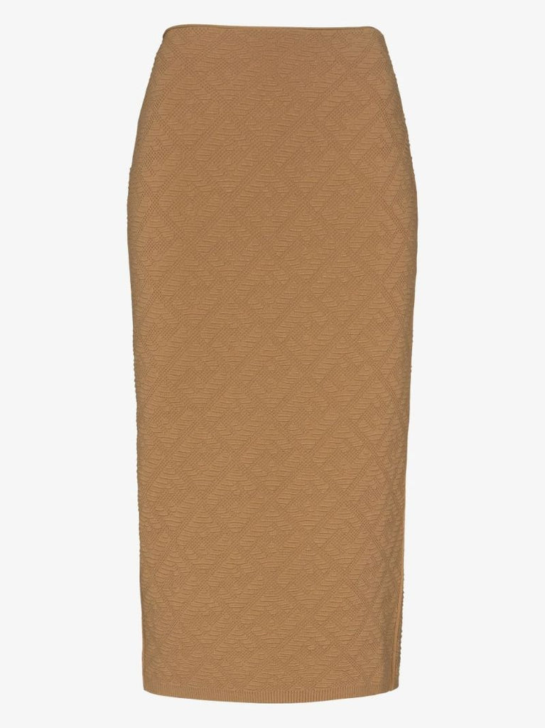 Ff Logo Midi Skirt
