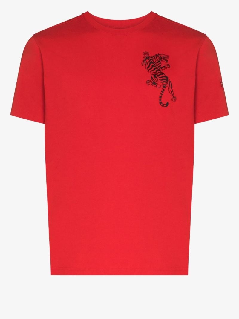Climbing Tiger Cotton T-shirt