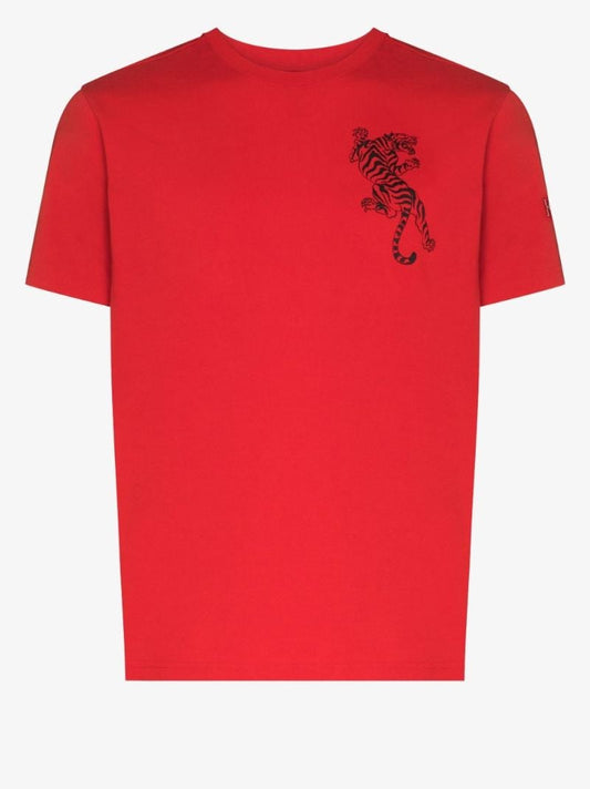 Climbing Tiger Cotton T-shirt