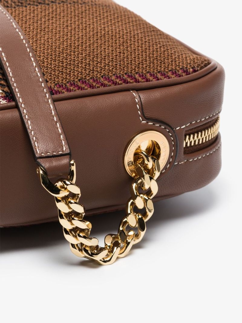 Brown Lola Vintage Check Cross Body Bag