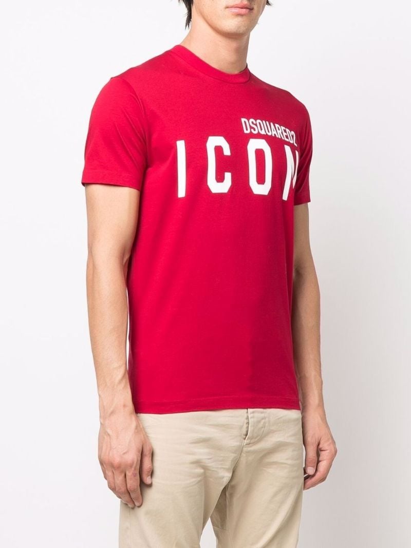 Red Icon Cotton T-shirt
