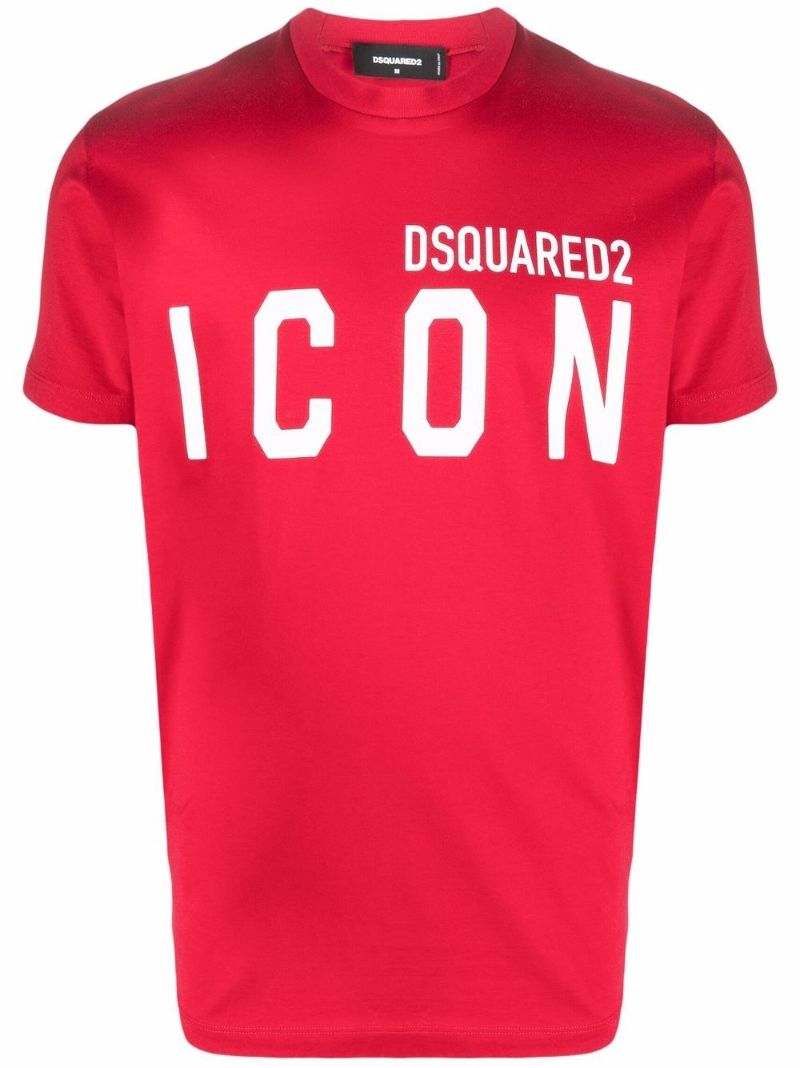 Red Icon Cotton T-shirt