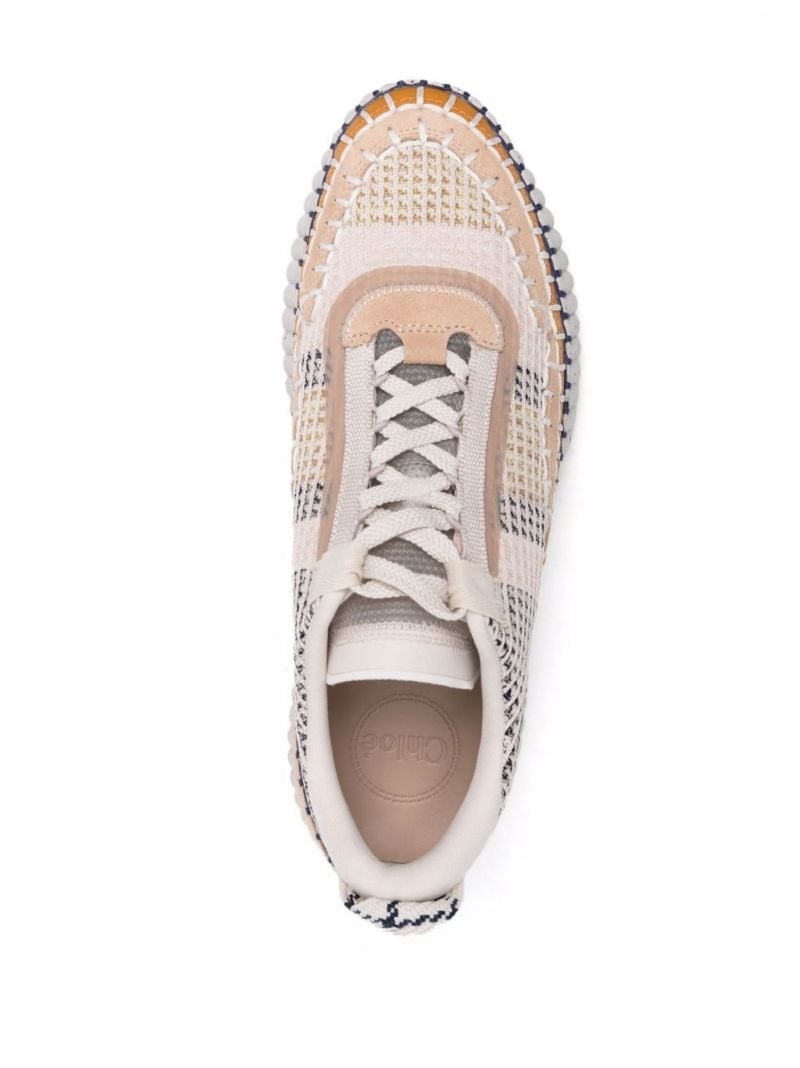 Neutral Nama Recycled Mesh Sneakers