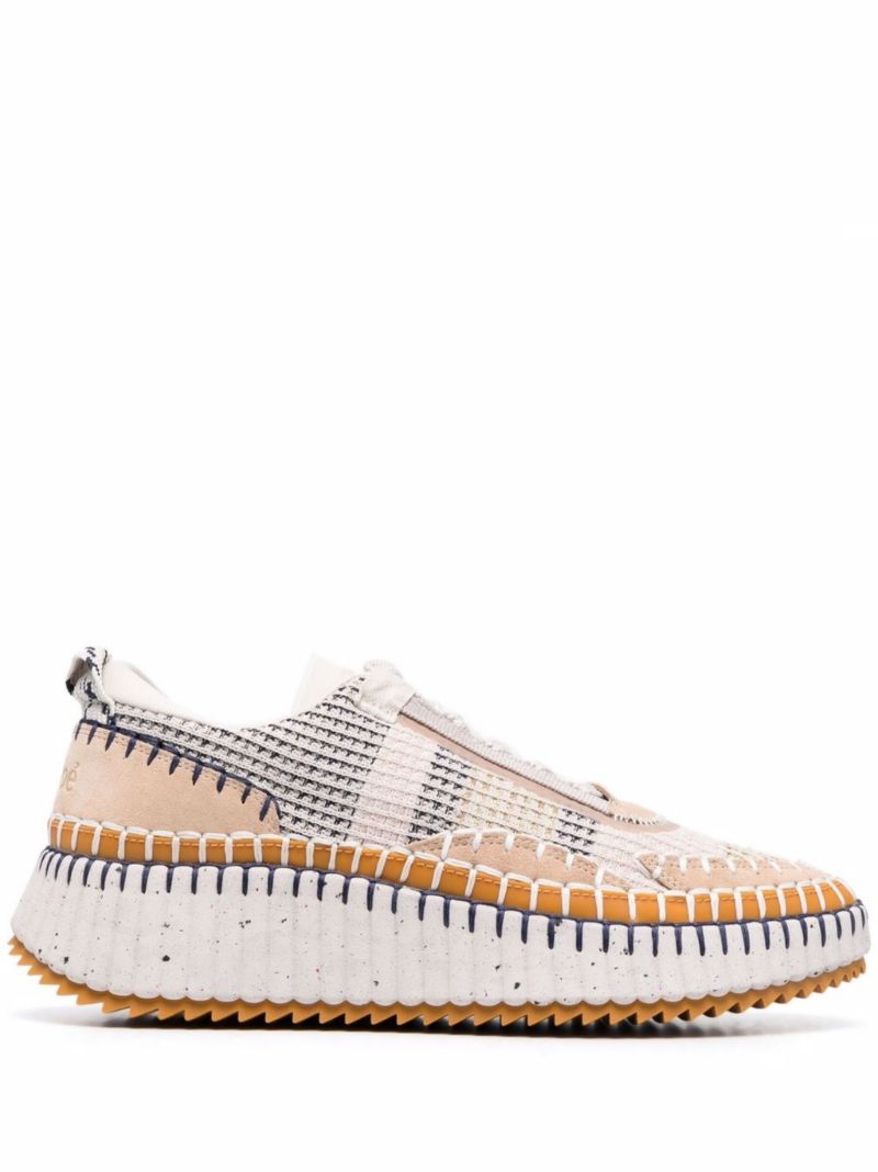 Neutral Nama Recycled Mesh Sneakers
