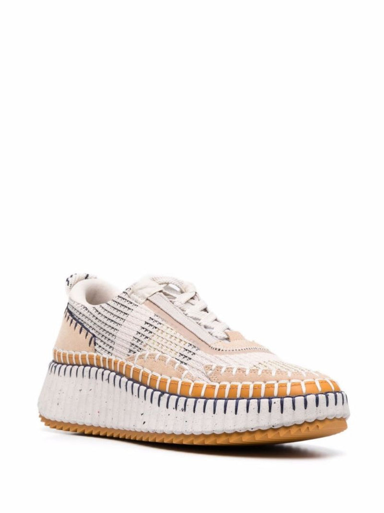 Neutral Nama Recycled Mesh Sneakers