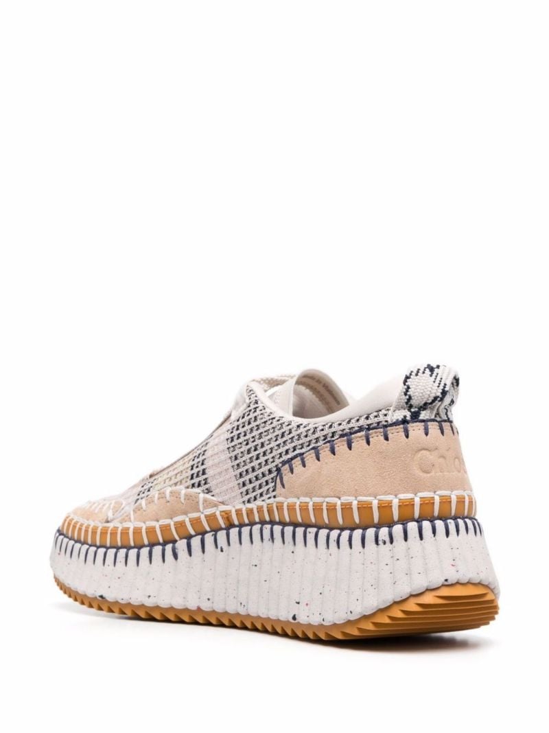 Neutral Nama Recycled Mesh Sneakers