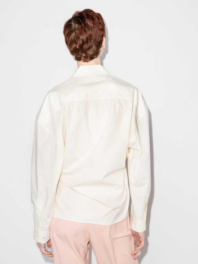 Twisted Cotton Poplin Shirt