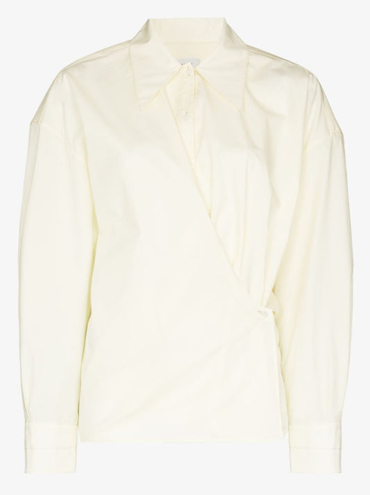 Twisted Cotton Poplin Shirt