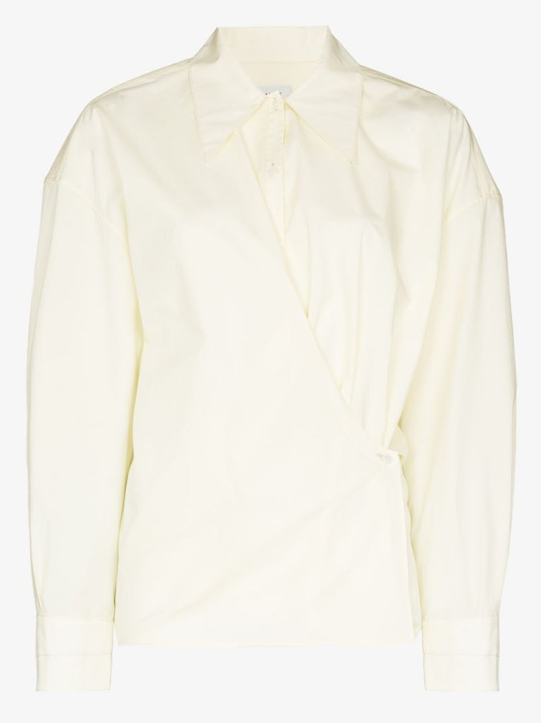 Twisted Cotton Poplin Shirt