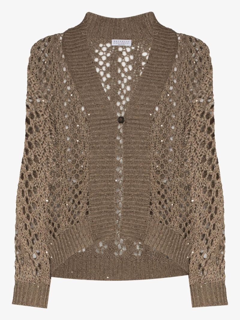 Open Knit Cardigan