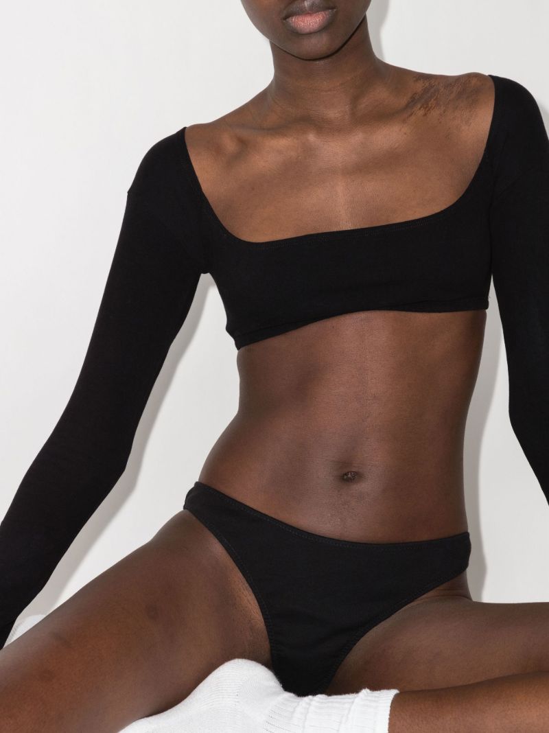 Ribbed Cotton Briefs Set