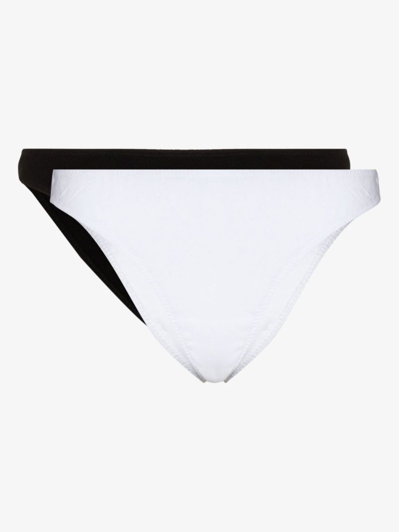 Ribbed Cotton Briefs Set