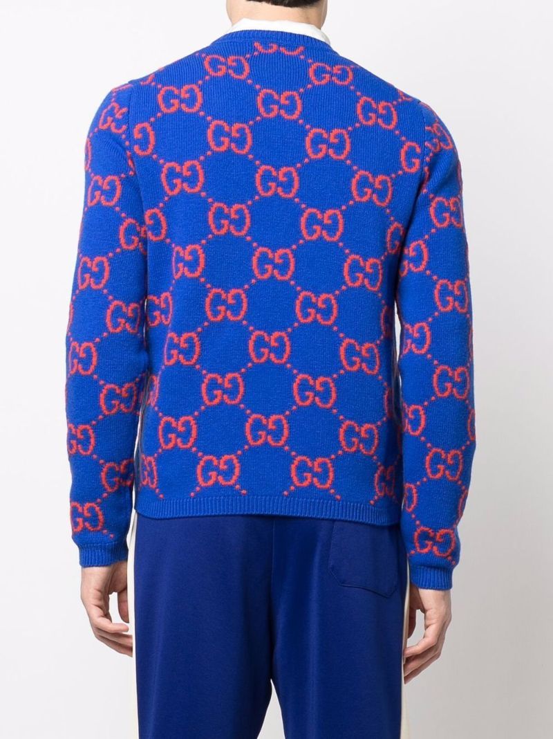 Gg Intarsia Wool Sweater