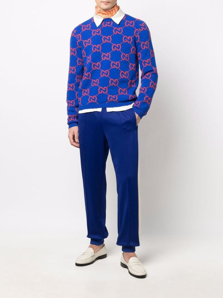Gg Intarsia Wool Sweater