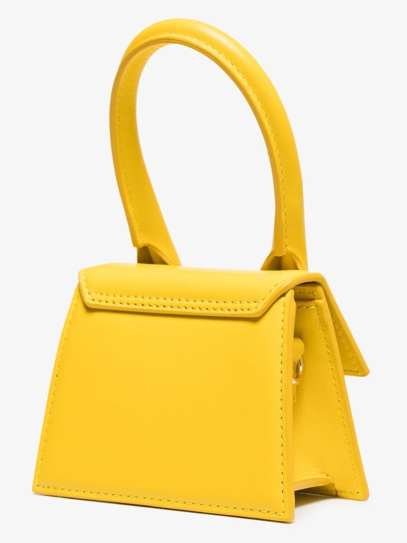 Yellow Le Chiquito Leather Mini Bag