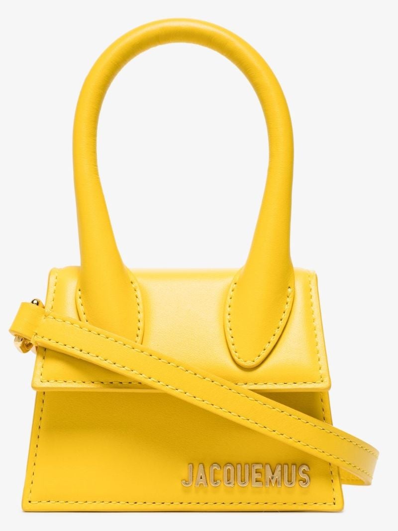 Yellow Le Chiquito Leather Mini Bag