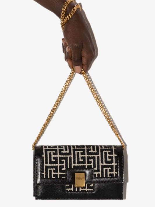 Black 1945 Mini Monogram Jacquard Bag