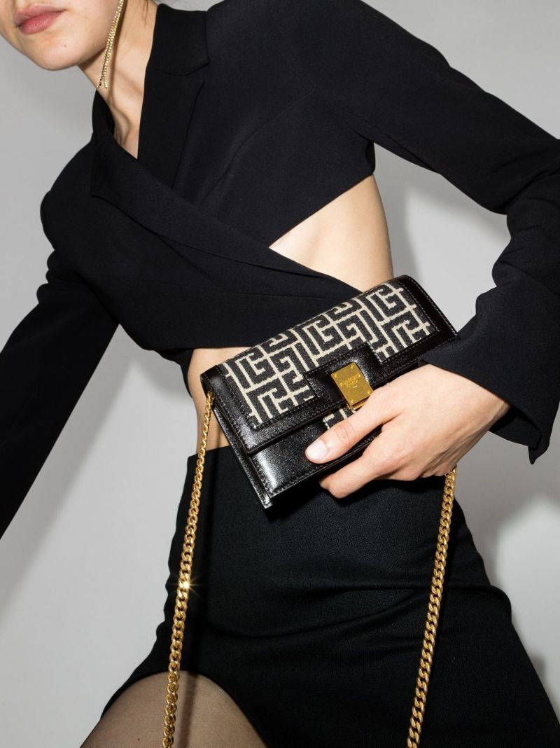 Black 1945 Mini Monogram Jacquard Bag