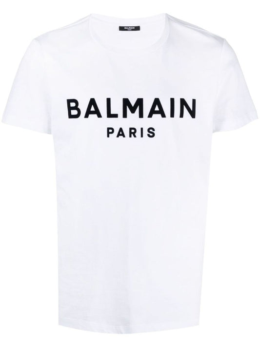 White Logo Organic Cotton T-shirt