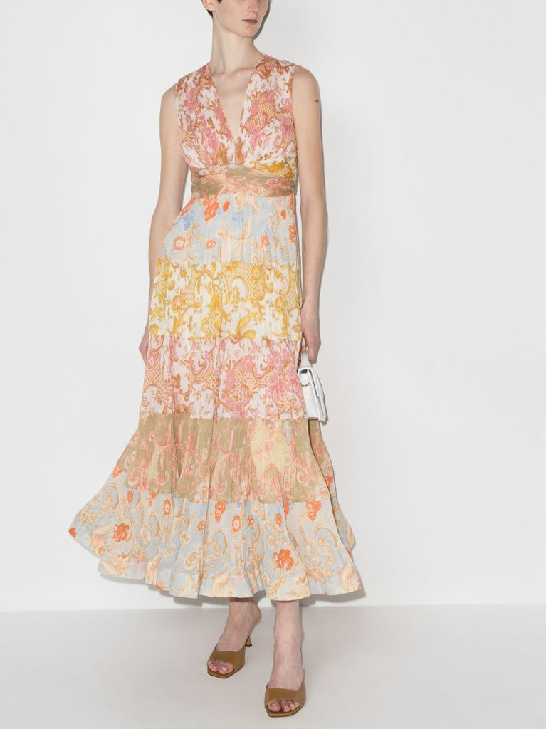 Postcard Tiered Maxi Dress